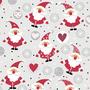 Imagem de Pacote 20 Guardanapos Papel Decorado Natal XMAS FUNNY SANTAS