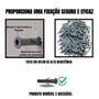 Imagem de Pacote 400 Buchas 8mm C Aba Para Parede Bucha N 8 Com Anel