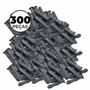 Imagem de Pacote Bucha Com 300 Un 6 8 10mm Com Anel Fixação Nylon