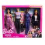 Imagem de Pacote c/ 4 Bonecas Barbie Profissões Mulheres no Cinema - Mattel