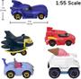 Imagem de Pacote Com 05 Carrinhos Batwheels Fisher Price Hml20 Matte