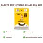 Imagem de Pacote com 10 Varais de Aço com 20 metros cada Para estender roupas Áreas externas e internas