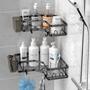 Imagem de Pacote com 2 unidades de aço inoxidável Shower Caddy AKTECKE Corner