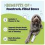 Imagem de Pacote com 3 Ossos para Cachorro Pawstruck Large (13-15cm)