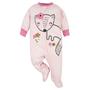 Imagem de Pacote com 3 raposas florais rosa Sleep 'N Play Gerber Baby Girls