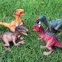 Imagem de Pacote de 16 olhar realistas 3,5" - Brinquedos de Dinossauro de 4,9" , Plástico Variado Grandes Figuras de Dinossauro, FESTA DE RECURSOS DE APRENDIZAGEM STEM favorece estatuetas de dinossauro para crianças de 3 anos+