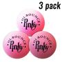 Imagem de Pacote de 3 bolas de borracha premium Bouncy Ball MAXFLO rosa para crianças