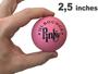 Imagem de Pacote de 3 bolas de borracha premium Bouncy Ball MAXFLO rosa para crianças