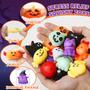 Imagem de Pacote de 60 brinquedos Halloween Squishy para crianças e festa de Halloween