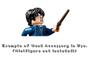 Imagem de Pacote de acessórios LEGO Harry Potter Minifigure com coruja e livro