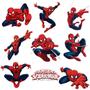 Imagem de Pacote de adesivos do Homem-Aranha para  de parede da sala infantil Peel and Stick Wall Decal para a decoração de festa do homem-aranha final por Dekosh