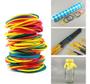 Imagem de Pacote De Elastico Resistente Colorido Multiuso 50g