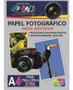 Imagem de Pacote de Papel Fotográfico Adesivo Brilhante A4 135g Com 20 Folhas Unidade