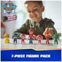 Imagem de Pacote de presentes Toy Figures Paw Patrol Rescue Wheels com 7 bonecos