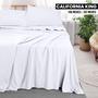 Imagem de Pacote de roupa de cama Flat Sheets Utopia com 6 microfibras macias escovadas
