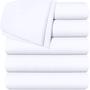 Imagem de Pacote de roupa de cama Flat Sheets Utopia com 6 microfibras macias escovadas