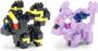 Imagem de Pacote do conjunto Nanoblocks 2: Espeon e Umbreon Pokémon Nanoblock