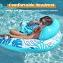 Imagem de Pacote inflável Pool Floats Sloosh Adult com 2 porta-copos