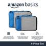 Imagem de Pacote: Organizador de viagens, conjunto de cubos com zíper  Amazon Basics