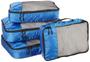 Imagem de Pacote: Organizador de viagens, conjunto de cubos com zíper  Amazon Basics