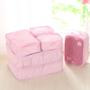 Imagem de Pacote Packing Cubes JJ POWER Travel 6 com bolsa de sapatos (rosa)