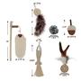 Imagem de Pacote Premium de 6 Brinquedos para Gato Jumpaws com Catnip e Silvervine