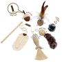 Imagem de Pacote Premium de 6 Brinquedos para Gato Jumpaws com Catnip e Silvervine