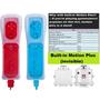Imagem de Pacotes de 2 controladores Wii TechKen Motion Plus com Nunchucks