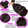 Imagem de Pacotes de cabelo com fecho Oshiney 12A Brazilian Straight