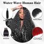 Imagem de Pacotes de cabelo FASHION VILA 14A Water Wave com fecho de renda 3 pacotes