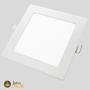 Imagem de Painel 12w Quadrado 17x17cm Embutir Branco Frio 6500k Led Integrado Bivolt