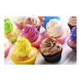 Imagem de Painel Adesivo de Parede - Cupcakes - Confeitaria - 1168pnp