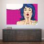 Imagem de Painel Adesivo de Parede - Pin-up - Mulher - 877png