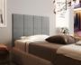 Imagem de Painel Cama Box Fantasy 0,90 Tecido Suede Cor Cinza Comprar