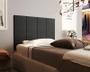 Imagem de Painel Cama Box Fantasy 0,90 Tecido Suede Cor Preto Comprar