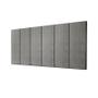 Imagem de Painel Cama Box Fantasy 1,60 Tecido Suede cor Cinza - Comprar Moveis Em Casa