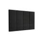 Imagem de Painel Cama Box Solene 0,90 Tecido Suede Cor Preto Comprar