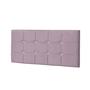 Imagem de Painel Casal Strass Jordania 140 CM Suede Rose - D A Decor