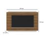 Imagem de Painel Channel para TV até 65 Polegadas Fabrimóveis Cor Nature Off White