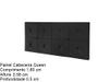 Imagem de Painel de Cama Queen 1,60 Ferri cor Preto