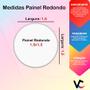 Imagem de Painel De Festa Redondo 1,50x1,50 - Cidade com Carrinhos 025