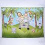 Imagem de Painel de Festa Retangular Safari de 4,00x2,80m - Fera Print