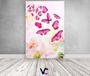 Imagem de Painel De Festa Vertical 1,50 x 2,20 - Borboletas Pink 010