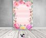 Imagem de Painel De Festa Vertical 1,50 x 2,20 - De Repente Mais Linda Floral Rosa 015