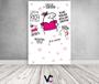 Imagem de Painel De Festa Vertical 1,50 x 2,20 - Flork Rosa com Frases 004