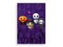 Imagem de Painel De Festa Vertical 1,50 x 2,20 - Halloween Cute Roxo Mãozinhas Fantasma aAbóbora 016