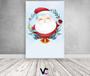 Imagem de Painel De Festa Vertical 1,50 x 2,20 - Natal Papai Noel Cute 037