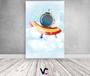 Imagem de Painel De Festa Vertical 1,50 x 2,20 - Nave Espacial Cute 005