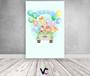 Imagem de Painel De Festa Vertical 1,50 x 2,20 - Safari Cute Folhagens Verde Claro 028