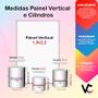 Imagem de Painel De Festa Vertical 1,50 x 2,20 + Trio De Capas Cilindro - Outubro Rosa Laço com Flor 017